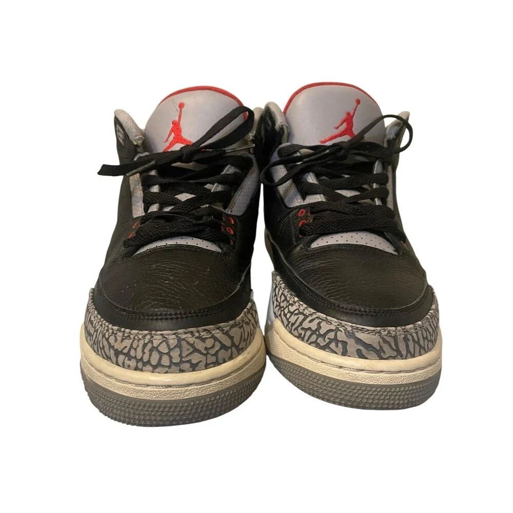 Nike Air Jordan 3 Retro OG Mid Black Cement Men’s Sneakers Size 10.5 Chicago